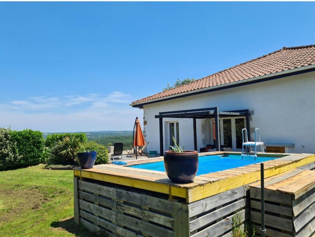 Family Home With Pool Saint-Lon-Les-Mines Exterior photo